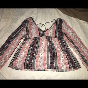Abercrombie patterned blouse